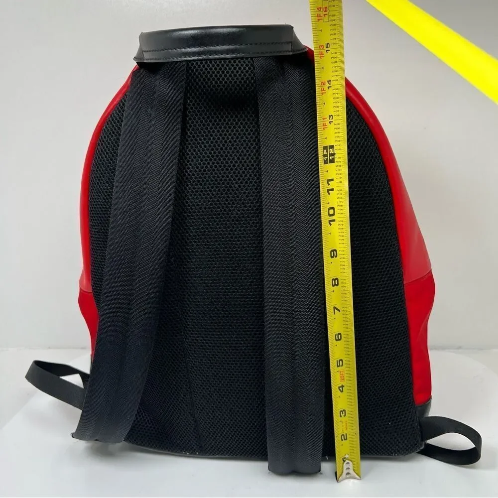 Fendi Monster Bug's Eye Backpack Large Capacity Men's Red
